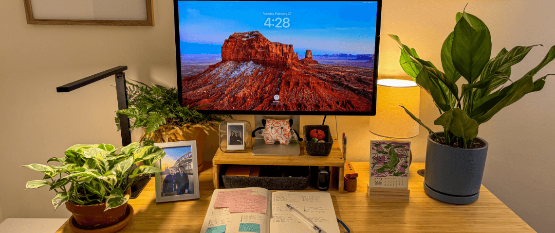 Ryan Williams's desk